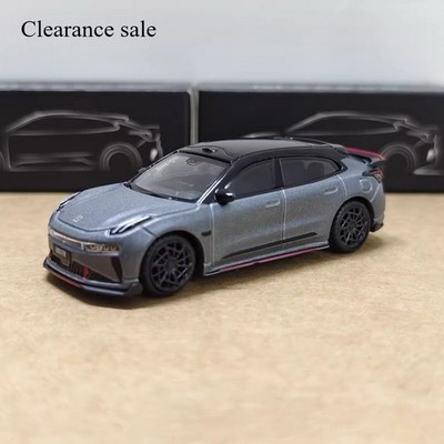 1/64 Geely ZEEKR 001 FR Grey Diecast-High-Tech Design with Good Craftsmanship