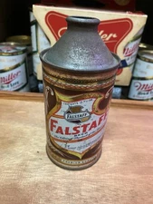 Falstaff cone top Beer Can Falstaff Brewing Co  Omaha St Louis New Orleans Old