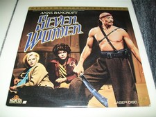 SEVEN WOMEN Laserdisc LD WIDESCREEN FORMAT EXCELLENT CONDITION W/TRAILER