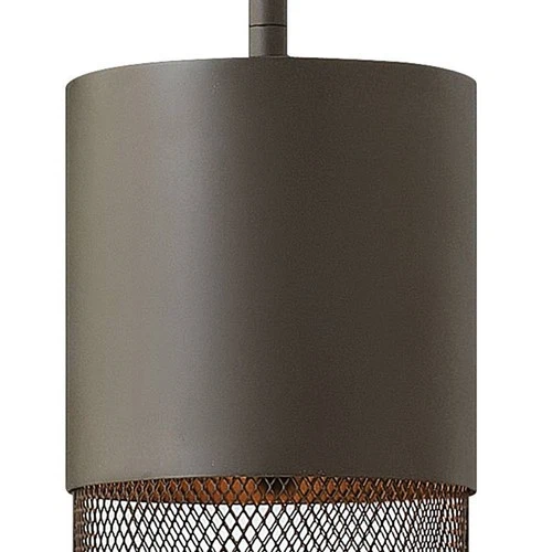 Aria 15 3/4" High Buckeye Bronze LED Outdoor Hanging Light - Picture 7 of 10