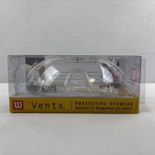 Wilson Vents Clear Protective Eyewear For Racquetball And Squash NEW In Box