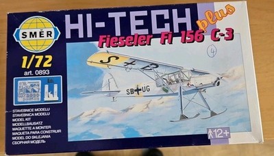 SMER 0893 - Fieseler Fi 156 C-3 Storch , Hi-Tech plus , 1/72