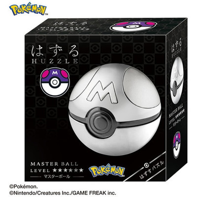 Hanayama Pokémon HUZZLE Master Ball ( 3D Puzzle ) Japan NEW