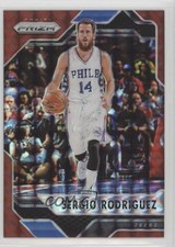 2016-17 Panini Prizm Mosaic Red Sergio Rodriguez #98 2b2