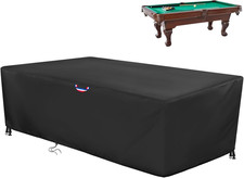 7/8/9 Feet Pool Table Cover, Billiard Table Cover for 8FT Snooker Billiard Pool
