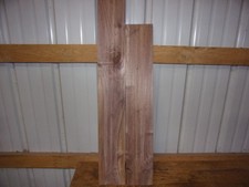 2 PC RECLAIMED RUSTIC WALNUT LUMBER WOOD KILN DRIED BOARDS LOT G13G 1/2" THICK