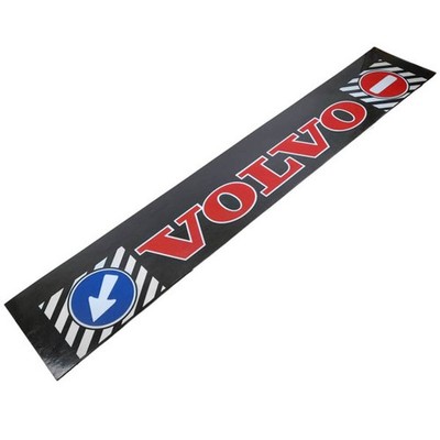 Schmutzfänger Spritzschutz Sattelzug Volvo rote Schrift 40x240cm