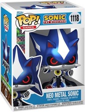 Funko Pop Sonic the Hedgehog: Neo Metal Sonic Figure w/ Protector