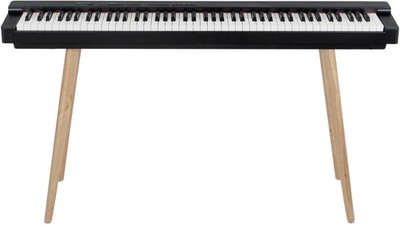 Classic Cantabile SP-316 Stage Piano Set Design Holz Ständer 88 Tasten Schwarz