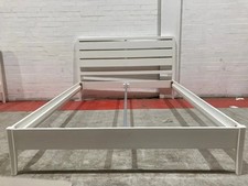 Corndell Bergen King Size Bed Frame white boxed new