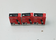 Lot of 3 Accu-Check Guide 10 Teste Strips Exp 2025-10-04