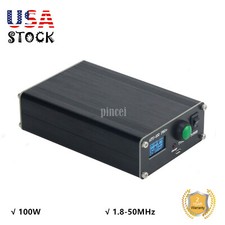 Automatic Antenna Tuner 100W 1.8-50MHz w/ 0.96-Inch OLED Display ATU100 Pro USA