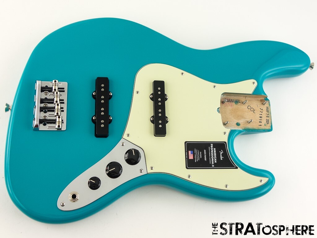 【大幅値下げ】【極美品】 Fender USA JAZZ BASS Fender American Professional II Jazz J Bass, LOADED BODY