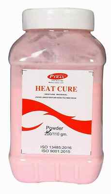 HEAT CURE DENTURE MATERIAL(Heat Cure Acrylic Denture Base Powder) PYRAX