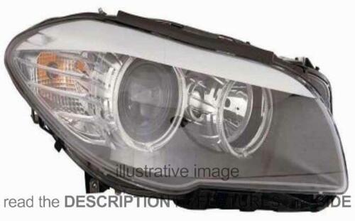 LHD Headlight Bmw Series 5 F10-F11 2010 Right Side 63117203240 - Picture 1 of 1