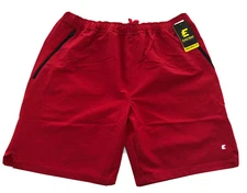 Eastbay Performance Gymtech Training Shorts Red Large L Moisture Wicking NEW