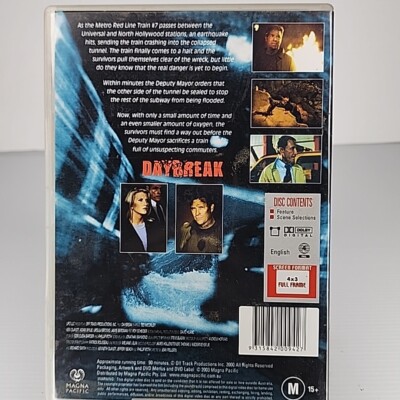 Daybreak DVD, 2000 Ted McGinley Ken Olandt Adam Wylie Roy Scheider