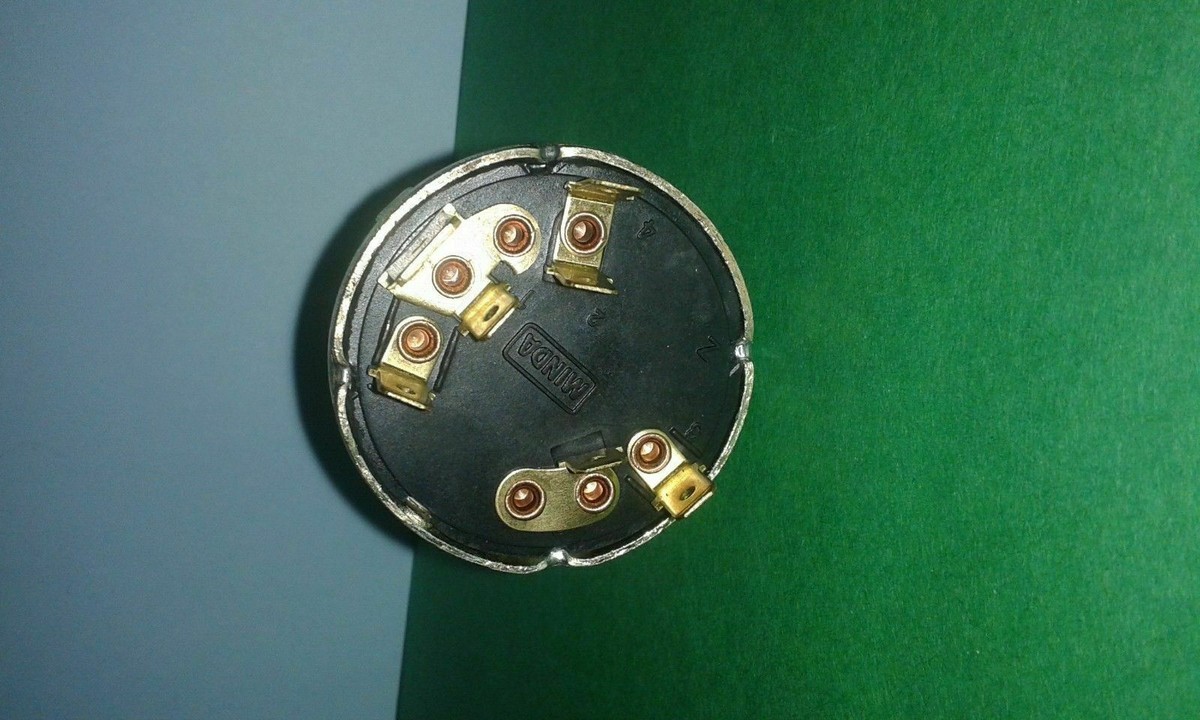 Interruttore Di Accensione Con Chiave Per Trattore Ford 6610 - Foto 2