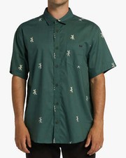 BILLABONG Men's S/S Button Shirt SUNDAYS MINI - CYS - XLarge - NWT - LAST ONE