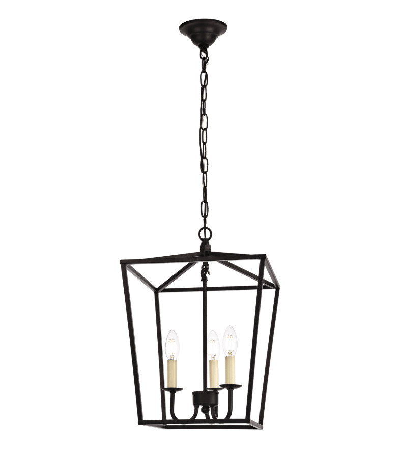 Elegant Lighting Maddox 3 Light 12-1/2
