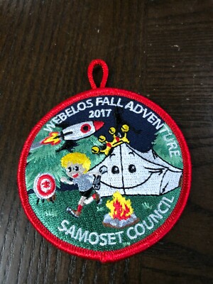 BSA SAMOSET COUNCIL 2017 WEBELOS FALL ADVENTURE PATCH