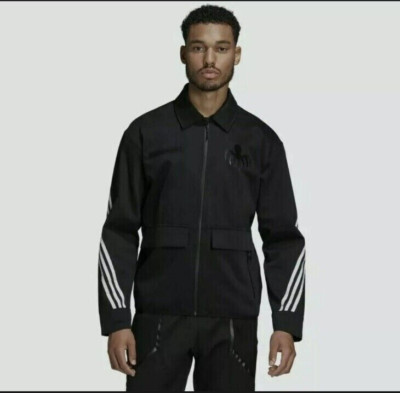  TRACK JACKET 7O'S Black × White NEW MENS RARE ADIDAS X JAMES BOND 007 SPORTWEAR BLACK TRACK JACKET