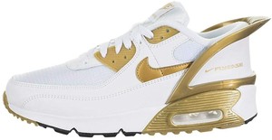Women's 6.5US Nike Air Max 90 Flyease White Gold Sports Shoes CV0526-100  Men 5US | eBay