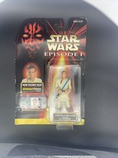 Obi-Wan Kenobi Jedi Duel Actionfigur Star Wars Episode 1 Hasbro Comm Tech NEU