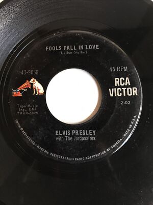 Elvis Presley ''Love Me Tender'' ''Anyway You Want Me'' 45 Rpm Vinyl Tested EXC AA