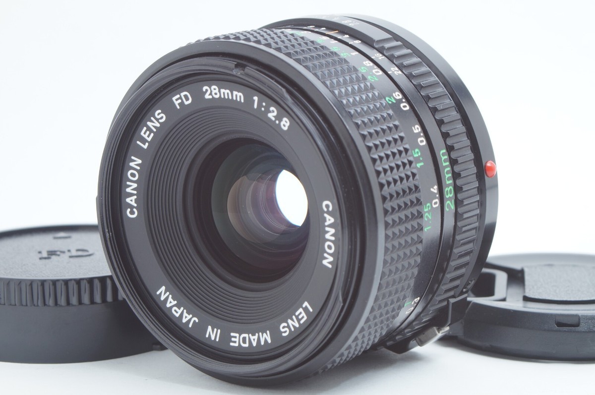 NEAR MINT] Canon New FD NFD 28mm MF Wide Angle Lens From