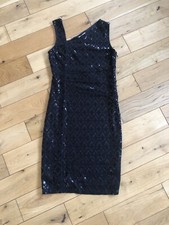 Studio 8 Black Sequins  Dress Size 12