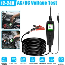 12V 24V Car Auto Electrical Power Circuit Tester Probe 2 Meter Diagnostic Tools