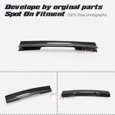 EPA Style Carbon Glossy For Honda Civic TyR EP3 Rear spoiler Whale wing Add On