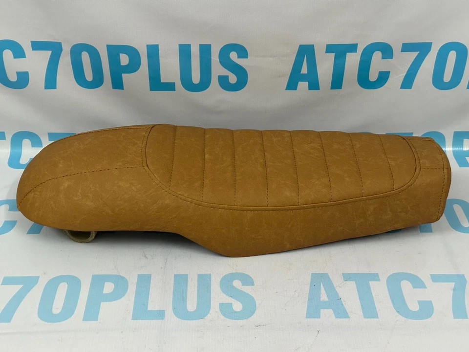 24" Brat Style - Honda CX500 Custom CX500 Deluxe Standard Café Racer Seat, marrón Foto 4 de 4