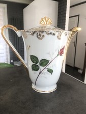 Théière ancienne en porcelaine de Chadelaud Imperial