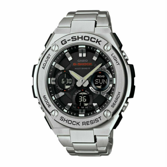 Casio G-Shock GST-W110D-1AJF Stainless Steel Multi-Band Solar