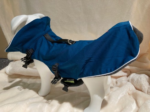 Hundemantel von Yap Wrap TEAL Farbe 100% Erlös an Nobody's Perfekt Dog Rescue S/M - Bild 1 von 6