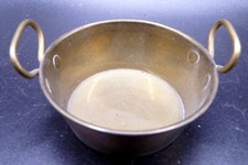 Antique Brass COOKING POT German Kitchen Dollhouse Miniature