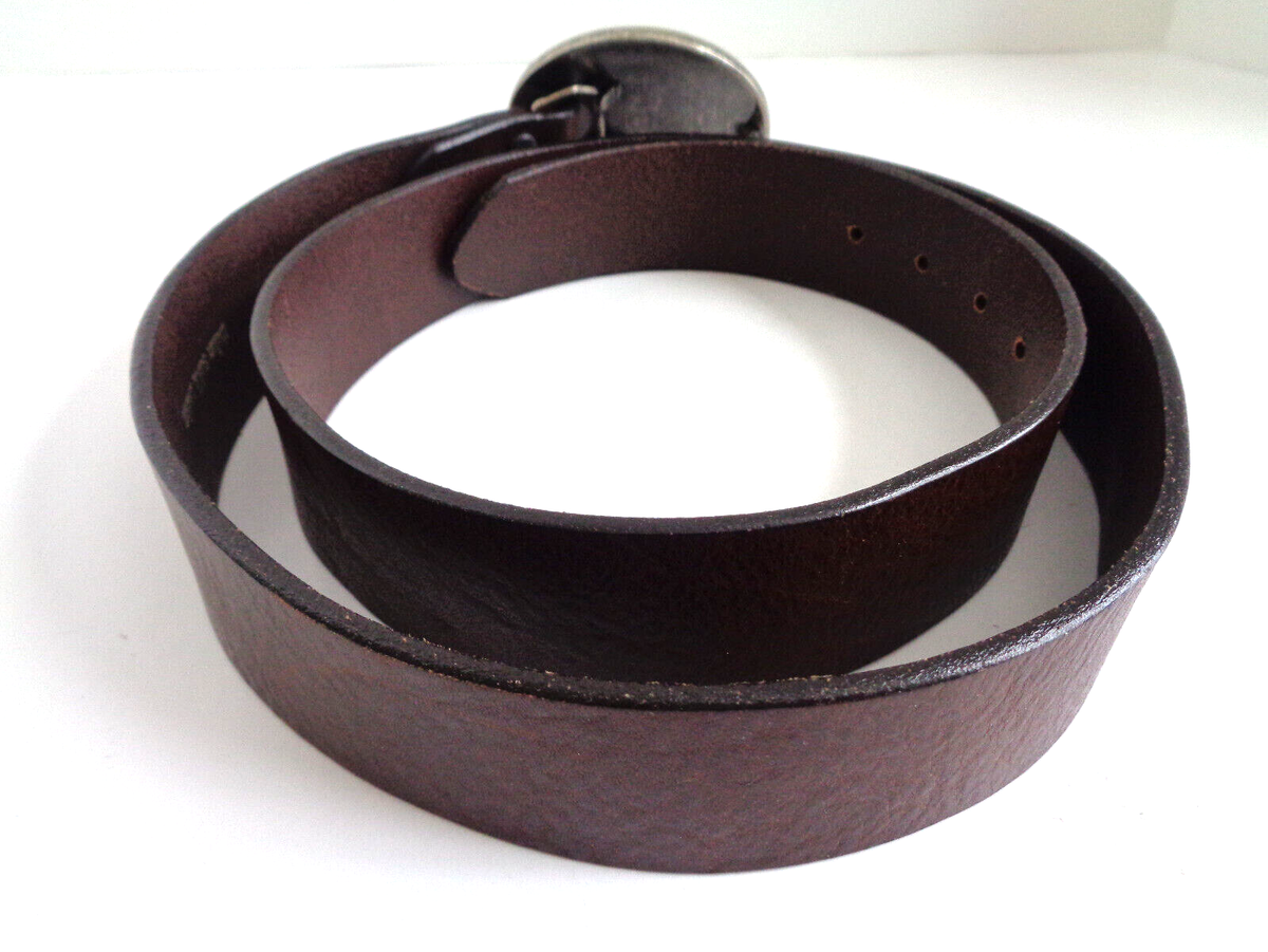 Ceinture Cuir Selle Italienne Scotty Cameron - Boucle Incluse - Homme Taille 38, Marron