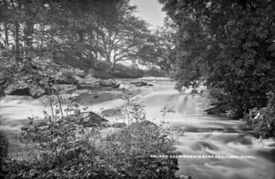 Salmon Leap, Oughterard, Co. Galway Ireland c1900 OLD PHOTO