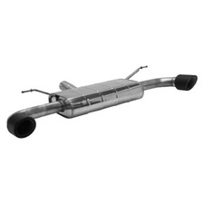 BASTUCK Duplex Sportauspuff mit Zubehör Ford Focus 4 2.3l je 1x100mm Carbon