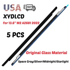 5Pcs LCD Screen Original Glass Bezel Cover Logo for MacBook Air M2 13.6in A2681