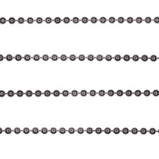 925 Sterling Silver Necklace Chain Ball Bead Italian Gift Jewellery 36inch 1mm