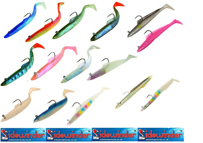 Sidewinder Sandeel Angelköder 4 Zoll und 6 Zoll