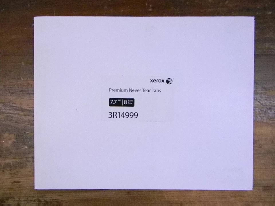 Juego de 8 pestañas divisores de pestañas Never Tear Index tamaño letra Xerox 3R14999 cinco juegos Foto 2 de 3