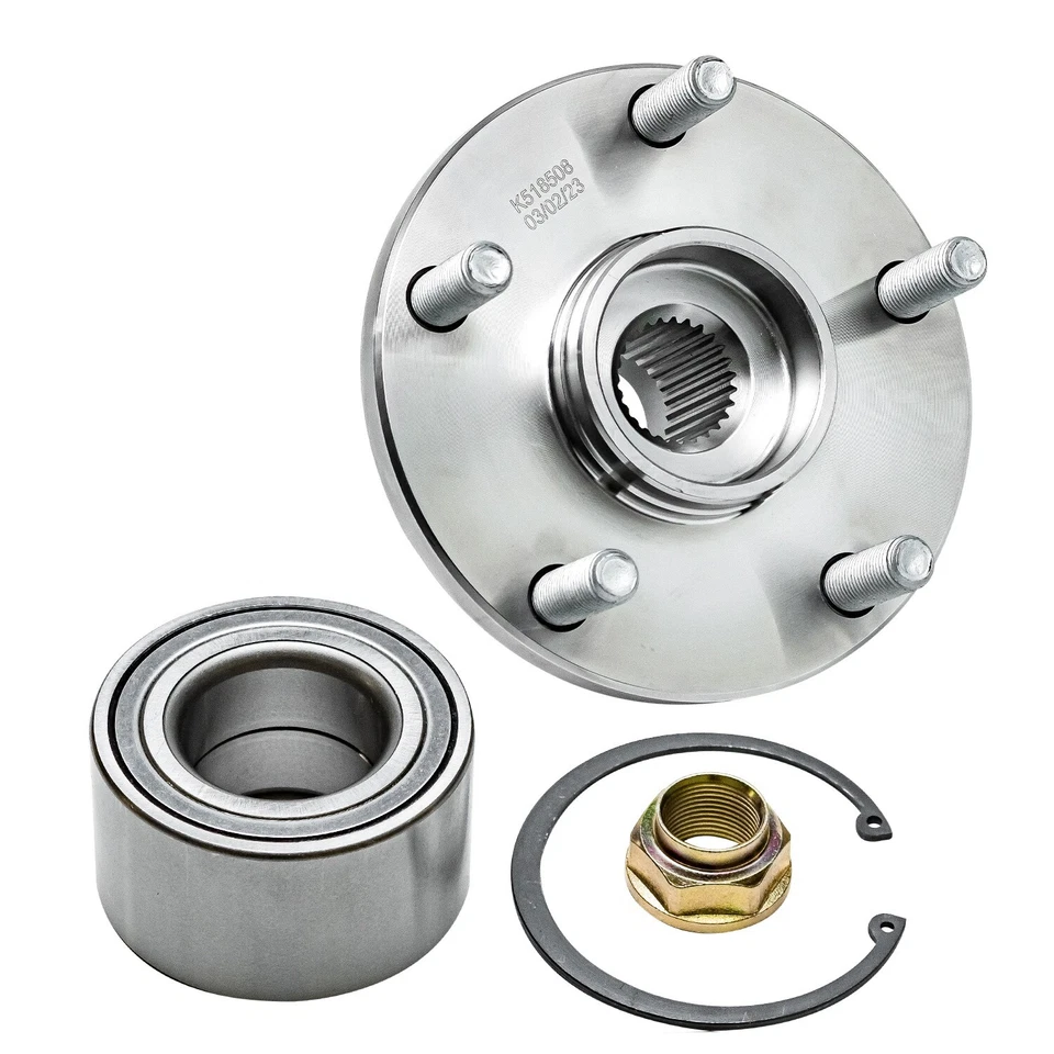 Par de cojinetes de cubo de rueda delantera para Lexus RX300 1992-2003 Toyota Camry Solara Foto 4 de 4