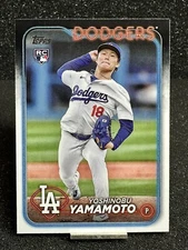 2024 Topps Series 2 YOSHINOBU YAMAMOTO RC #553 FREE SHIPPING