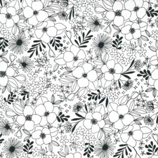 Illustrations By Alli K Design For Moda - Paper Wild Floral  #11503-11