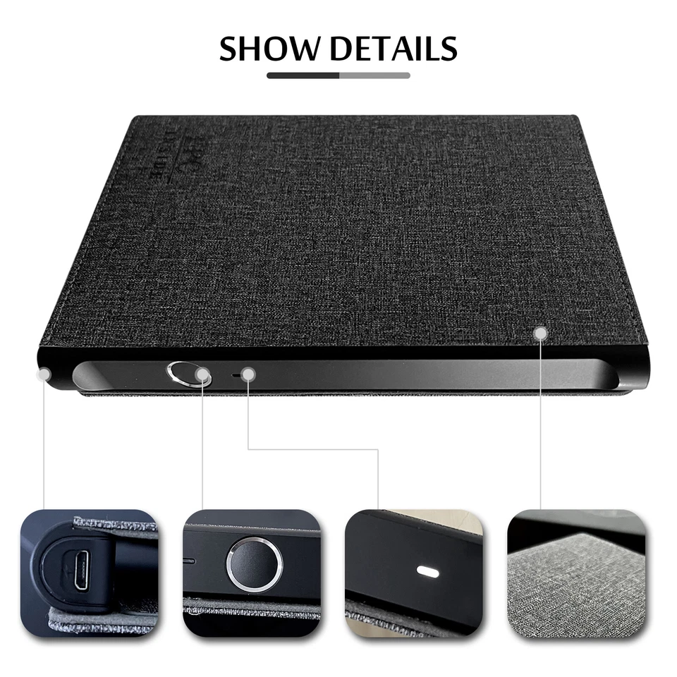 Large Journal Notebook Diary with Fingerprint Lock Insert Pocket Pen Clip Gift - Image 4 of 4