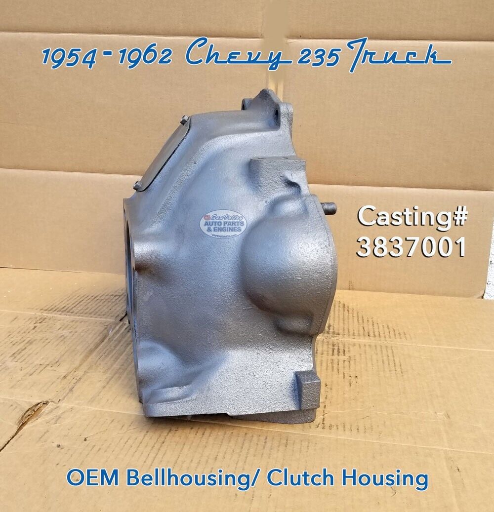1954-1962 Chevy GM 235 6-cylinder Truck OEM Bell/Clutch 1954-1962 Chevy GM 235 6-cylinder Truck OEM Bell/Clutch